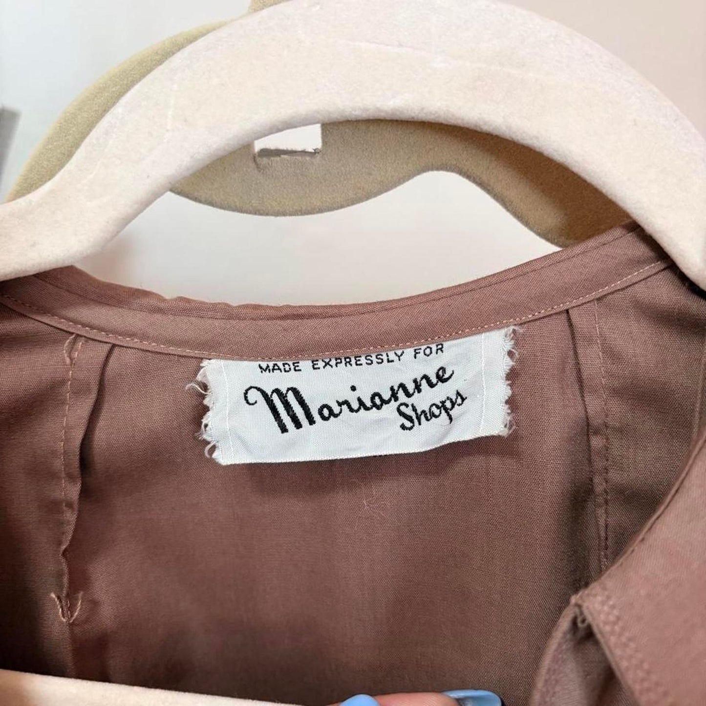 60s Vintage Chocolate Brown A Line Pleated Fit and Flare Midi Shirt Dress